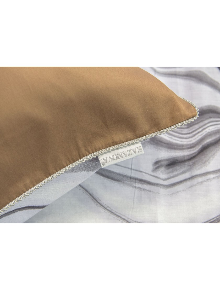 Амбассадор (охра графит) Egypt Cotton Комплект с одеялом "KAZANOV.A" Евро