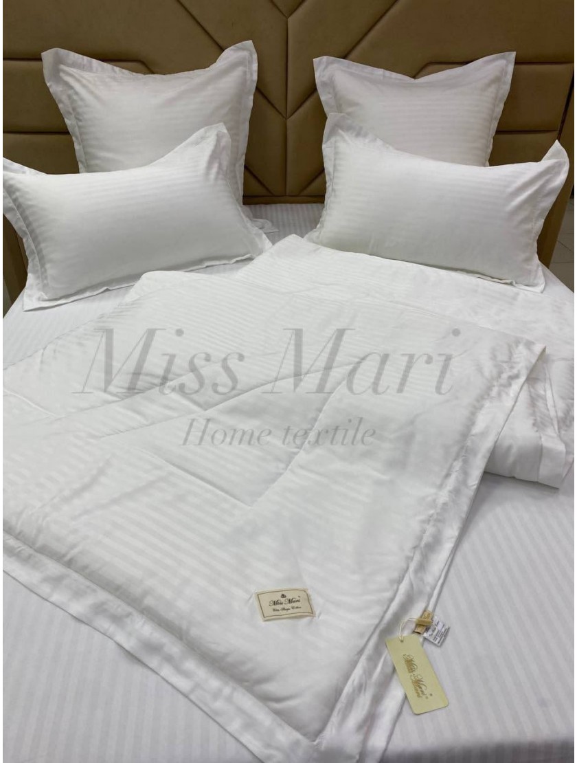 Комплект "Miss Mari" Elite Strip Cotton NEW4 с одеялами (150*200/2) 12