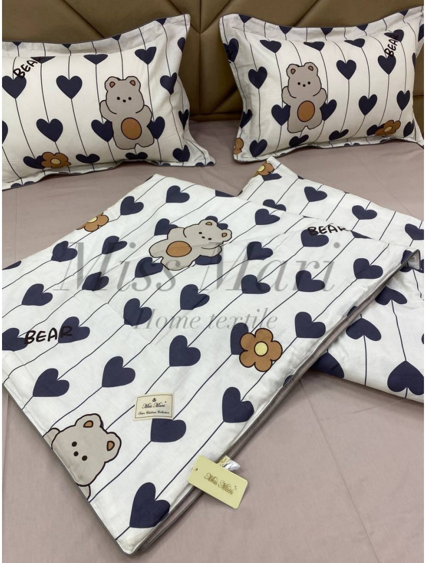 Комплект "Miss Mari" Satin Children Collection NEW3 с одеялом (150*200) 08