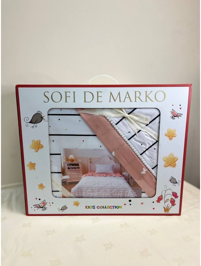 Микки (розовый) Комплект Детский с одеялом Sofi de Marko